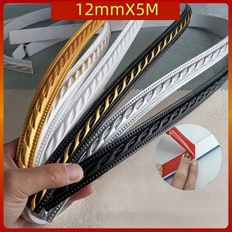 Трансграничная самоклеящаяся декоративная мягкая линия в европейском стиле из ПВХ, края ТВ-фона, стены, имитация штукатурной линии, фоторамка, краевая полоса для фоторамки