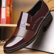E 51778 Men's Shiny Leather Loafers ��ʿ����ƤЬ �羳ŷ����