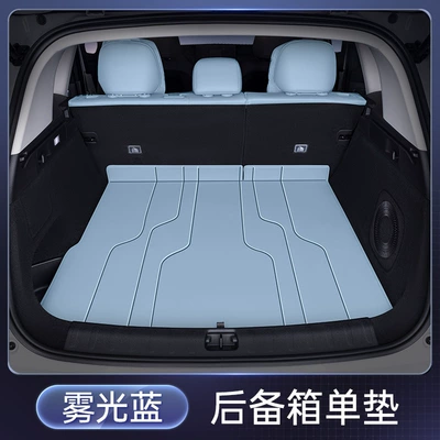 Interior Modification Decorative Supplies Trunk – Trunk Mat - mist-blue-trunk-single-pad-dark-blue-car-s05