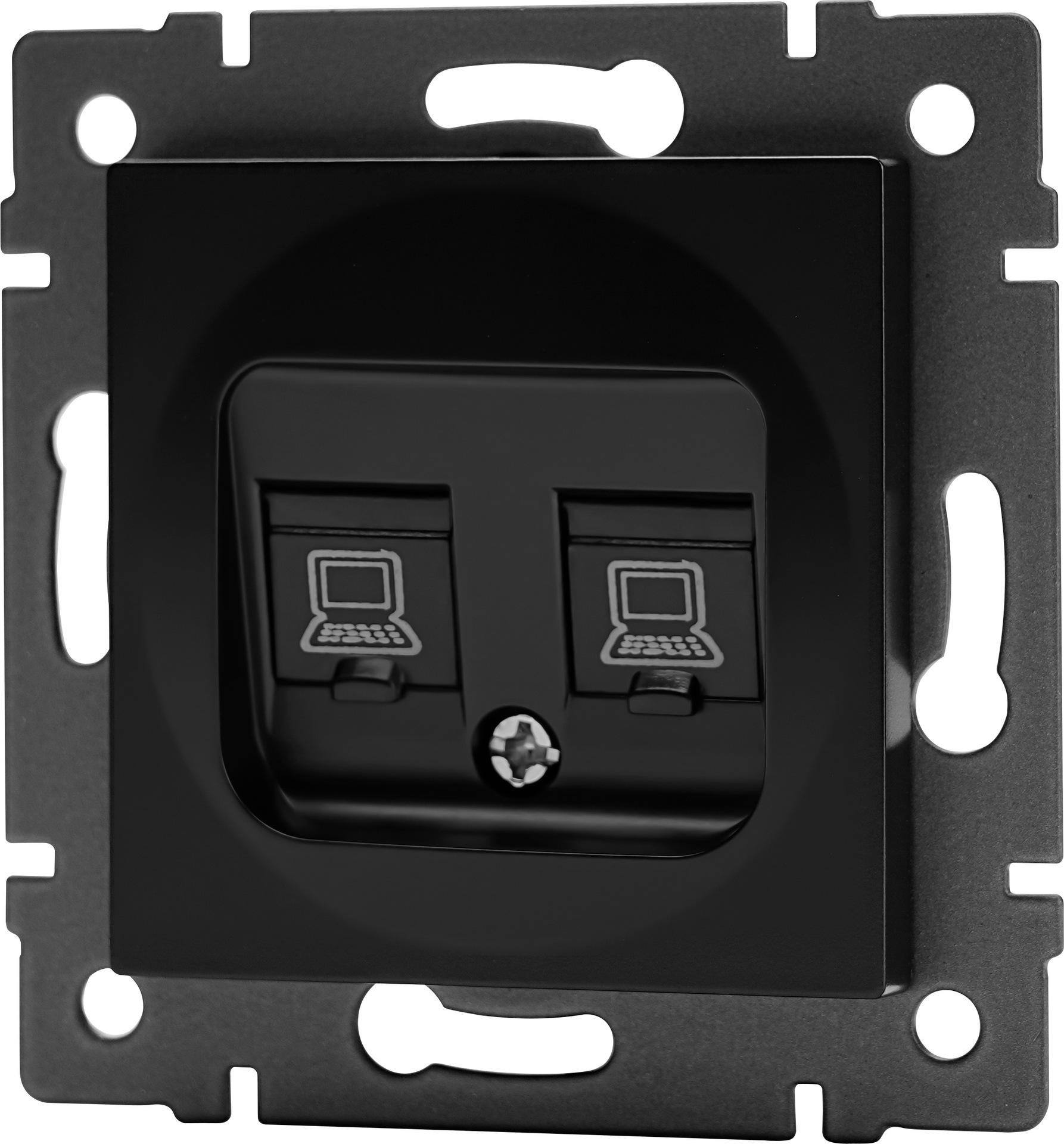 Double net socket    (cat 6)