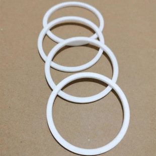 彼德 四氟墊片 DN50白色墊圈 PTFE固定密封法蘭墊