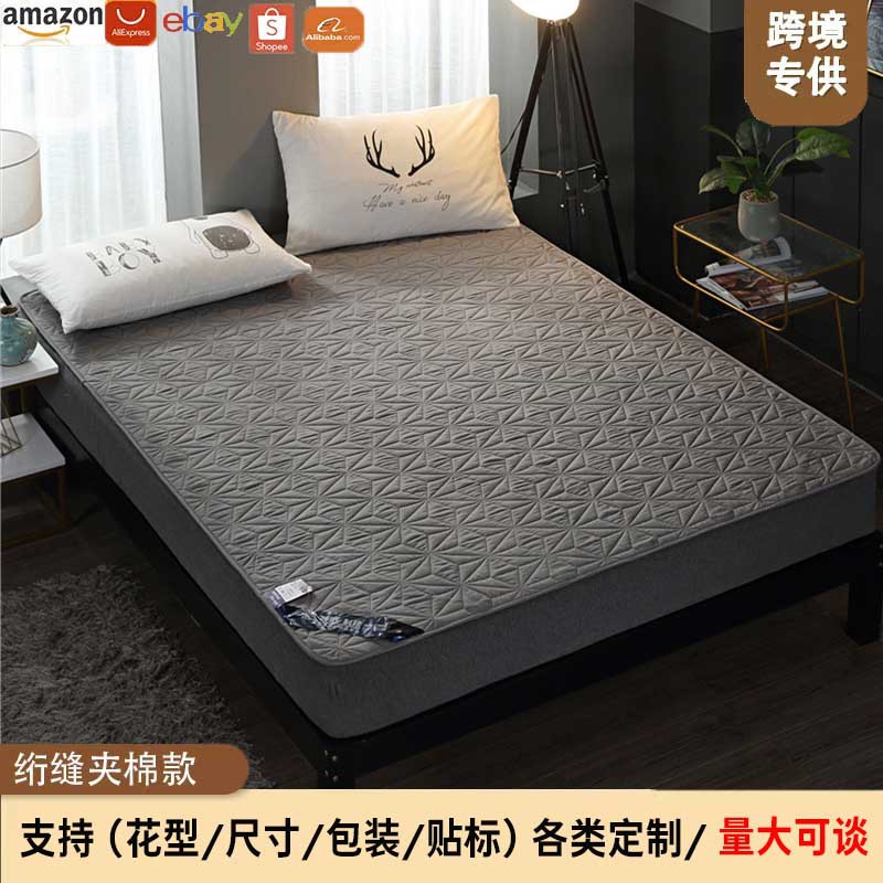 E-Commerce Cross-Border Dropshipping Waterproof Urine-Proof Quilted Mattress for Children and the Elderly, Fitted Sheet, Tatami Mat, Simmons Mattress Protector