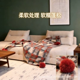 线毯;围巾;其他毛毯