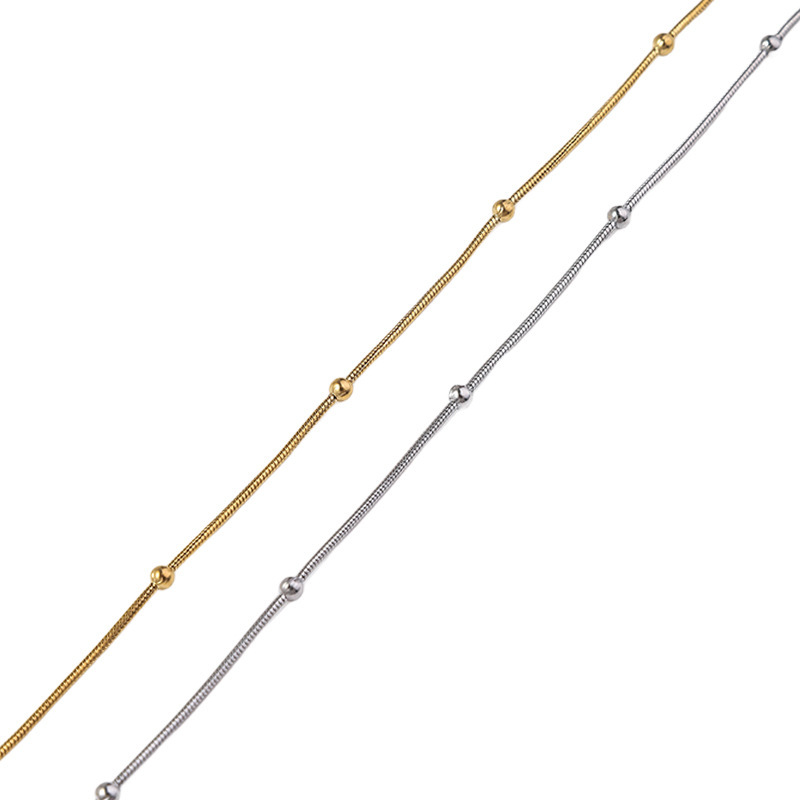7g Weight Chain Jewelry Making Type DIY Jewelry Accessories Classification 1 Piece Quantity 304 Stainless Steel Material Solid Color Pattern Plating Design Simple Style, Classic Style Style Simple Style Classic Style Solid Color 304 Stainless Steel Plating Jewelry Accessories 10