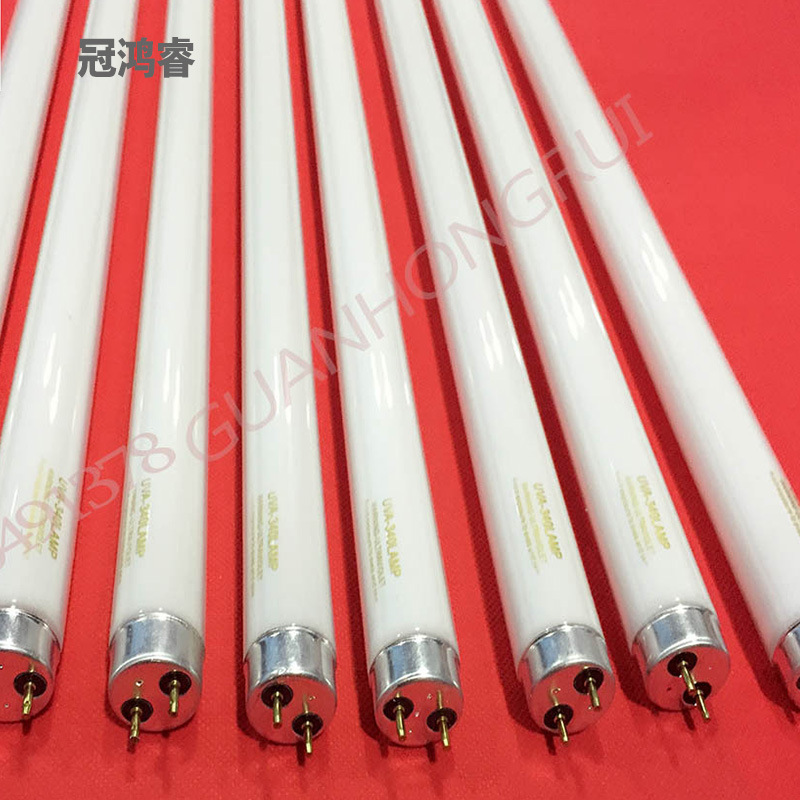 (2개) UVA-340NM 시뮬레이션 태양 노화 테스트 60W 80W100W 자외선 노화 테스트 램프