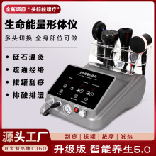 新款头轻松理疗生命能量形体抗衰仪刮痧理疗三通大师dds经络疏通