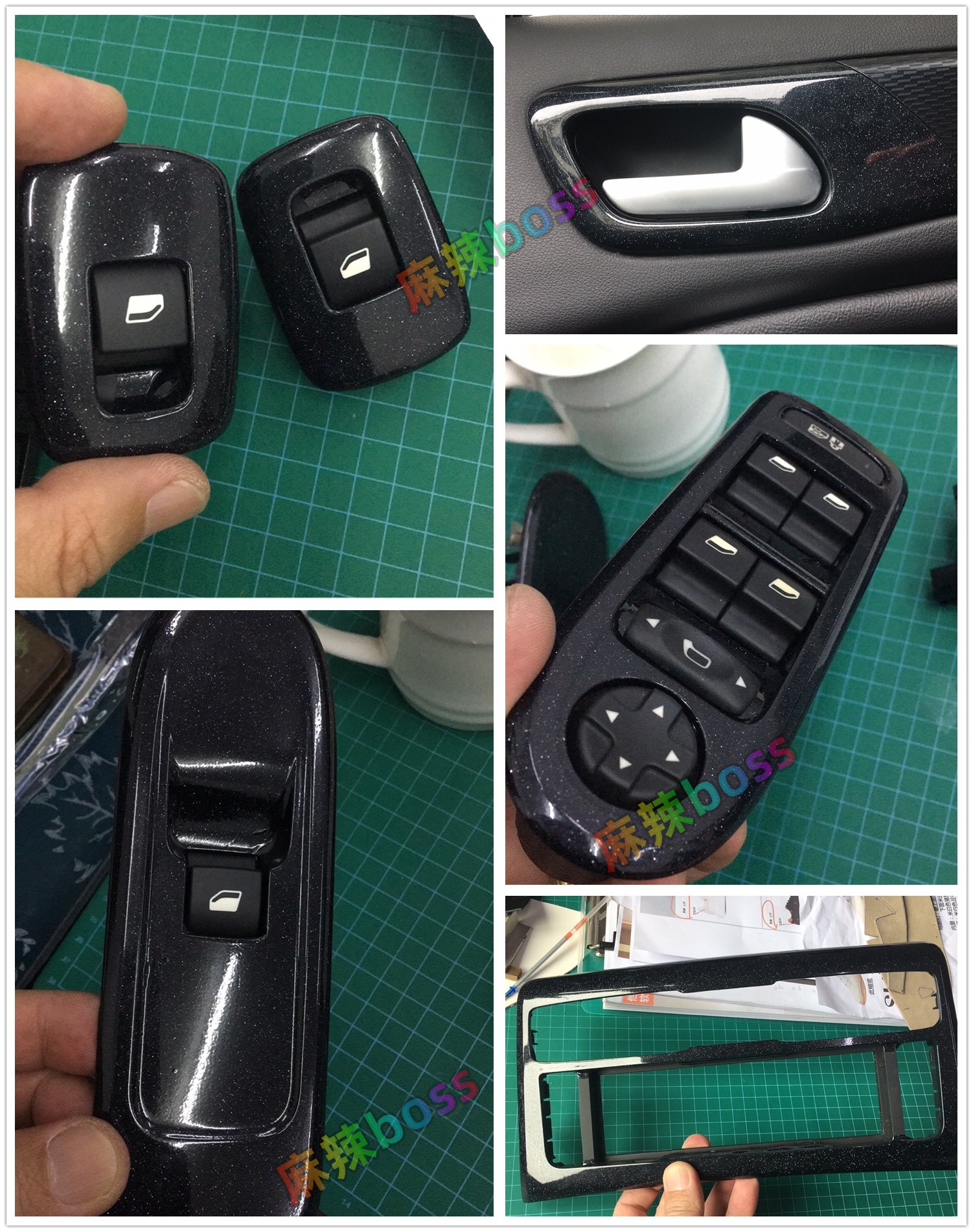 Suitable for PET car film, electric vehicle and motorcycle color change film, matte samurai black, piano black, body color-changing