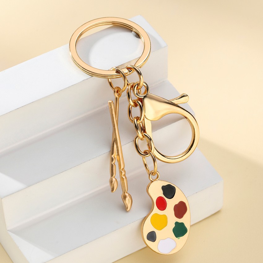 15g Weight Bag Pendant, Keychain Classification 1 Piece Quantity Street Occasion Classic Style Color Block Metal Unisex Bag Pendant Keychain