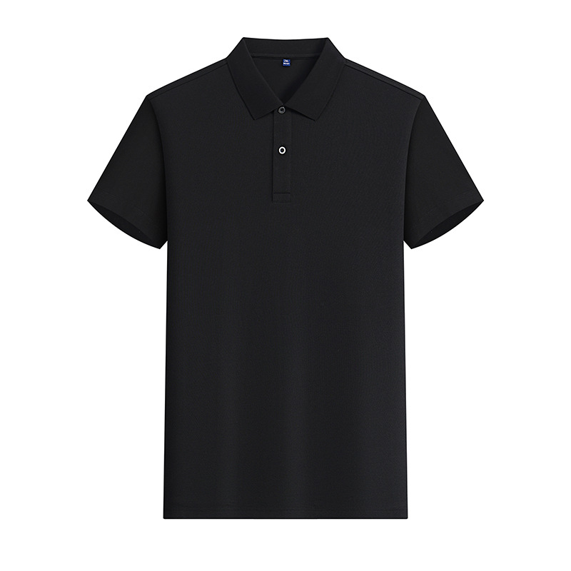 Camiseta POLO de color sólido CVC de 180g y 40 unidades con LOGO estampado, ropa de trabajo de manga corta, ropa de trabajo de verano hecha a medida, fabricante de ropa hecha a medida.