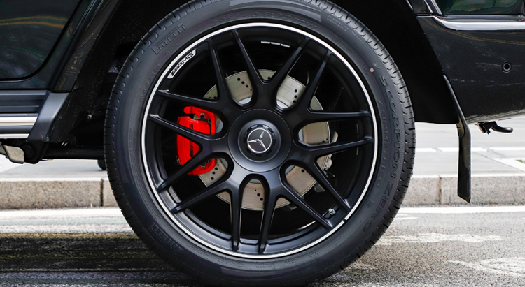 Suitable for Mercedes-Benz Large Gw464G500G350G550 Modified Calipers, Front Six and Rear One Large Brake Disc, Large Calipers