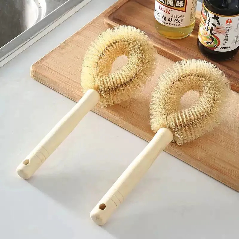 メーカー卸売猪毛ポットブラシキッチンクリーニング吊り下げ可能なノンスティックオイルブラシポットブラシアーティファクトクリーニングブラシ除染ブラシ|undefined