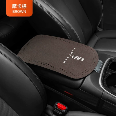 Navigator MKC Navigator MKZ | Armrest box pad - lincoln-shield-protective-pad-mocha-brown