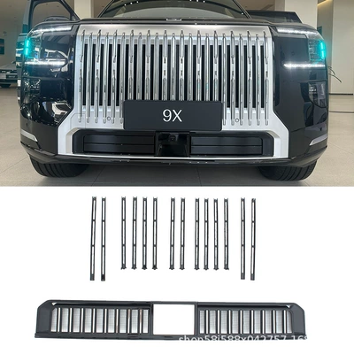 Suitable for Zeekr 9X Upper and Lower Insect-Proof Net Set, Insect-Proof Net Modification for Front Face, No-Disassembly Dust Protection Cover Modification Parts