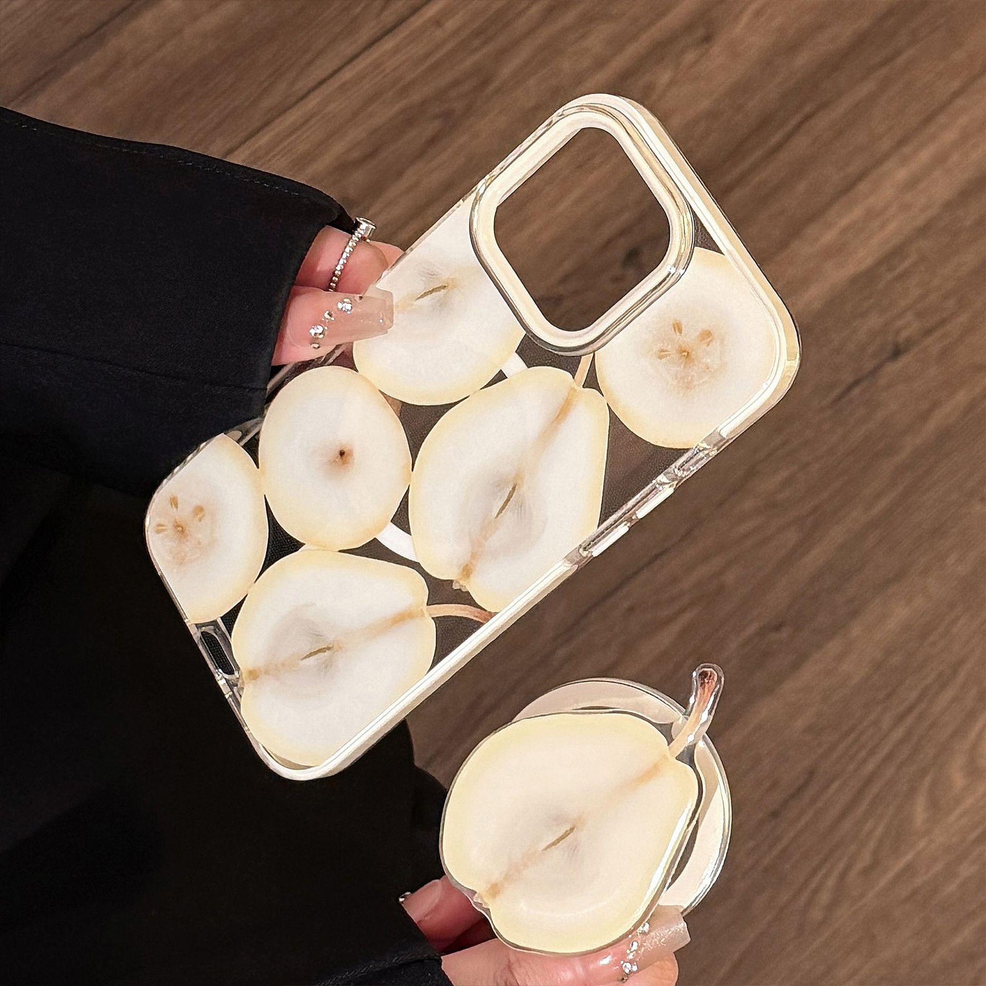 Verano fruta pantalla completa Sydney para iPhone16 funda para teléfono móvil 15ProMax nicho 14/13 pareja 16PM