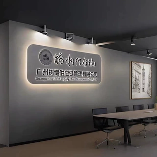公司悬挂招牌迷你字前台形象墙背景墙logo墙发光字广告牌招牌灯箱