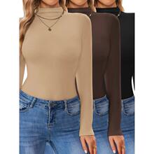 J 41706 Fleece-lined half-high neck top ���ް��������