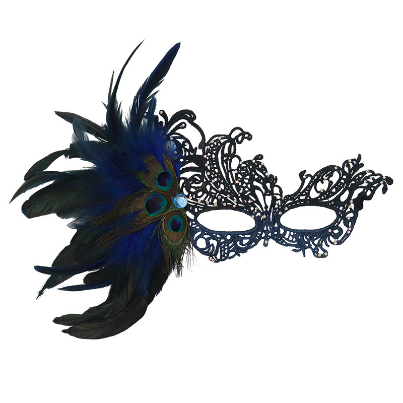 Ventas transfronterizas calientes de Halloween máscaras de encaje de Phoenix máscaras de rendimiento de máscaras sexuales de la reina