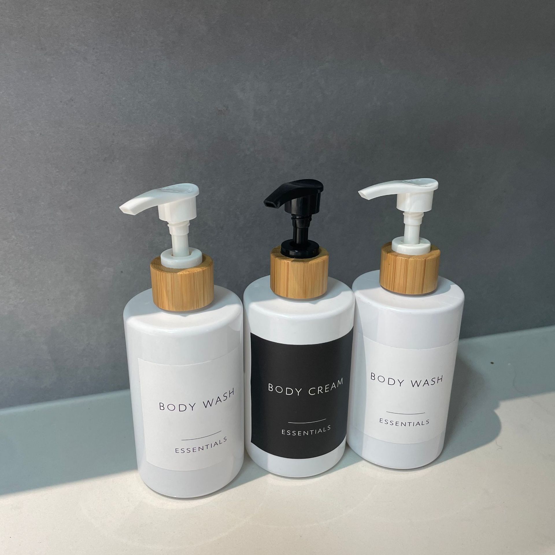 ins乳液洁面按压瓶沐浴露瓶洗发液空瓶洗发水瓶 乳液泵