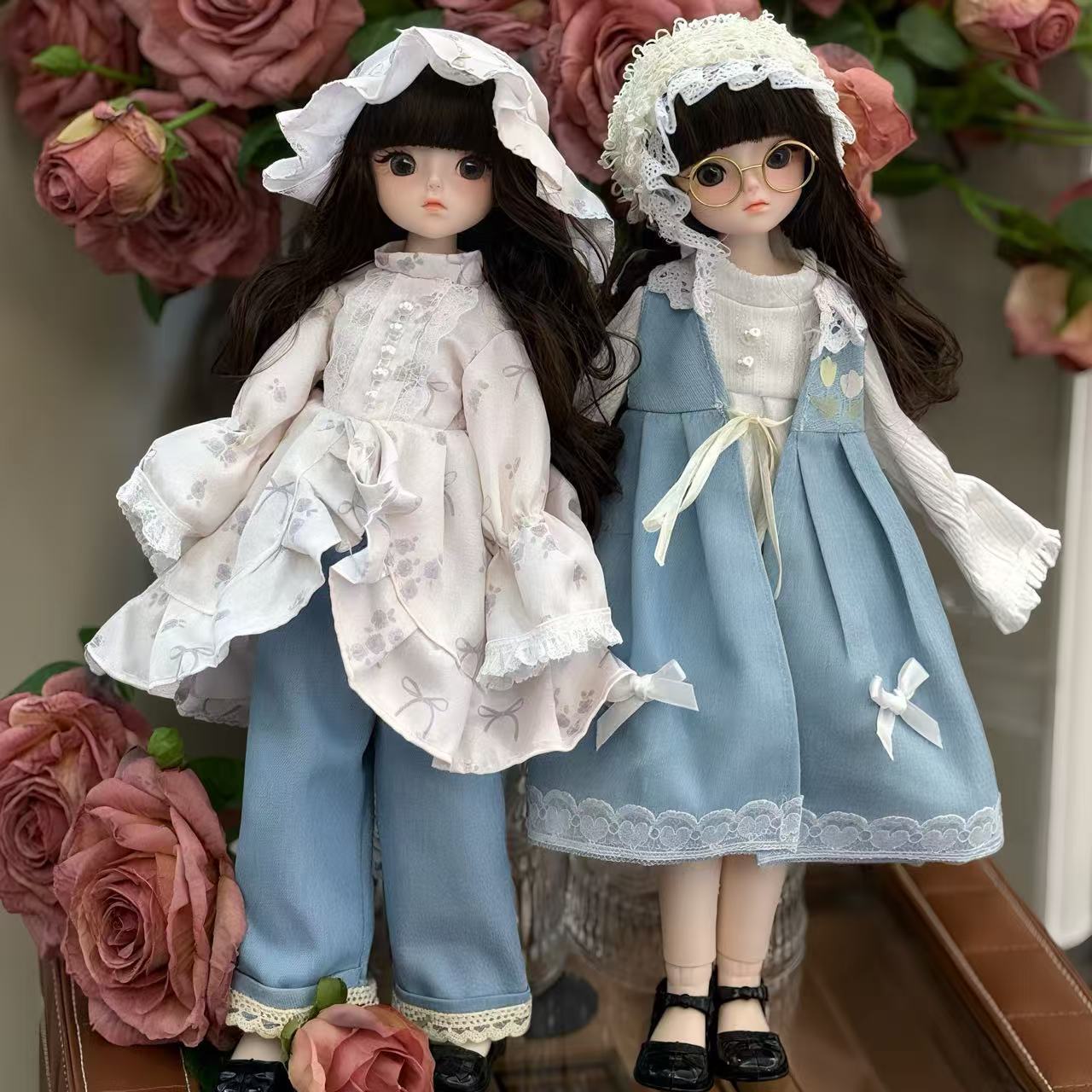 30厘米洋娃娃6分BJD多关节娃娃玩具公仔娃衣套装可爱衣服批发价