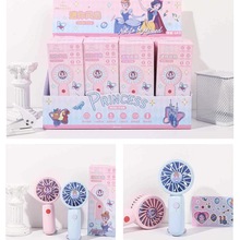 麦和公主系列迷你电风扇高颜值卡通学生夏季课堂必备手持风扇