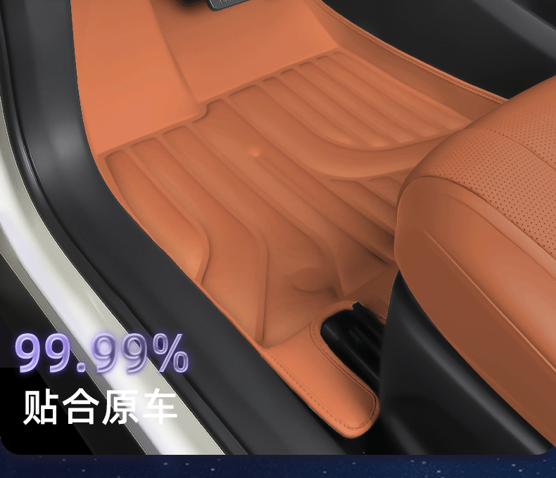 Car Floor Mats for Chery Tiggo 8, Interior Accessories, Eco-Friendly Leather