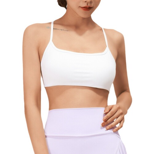 Wuxi Guiyi Summer Yoga Sports Bralette Backless Yoga Top Bare-Fit Slimming Quick-Dry Multicolor Fitness Top