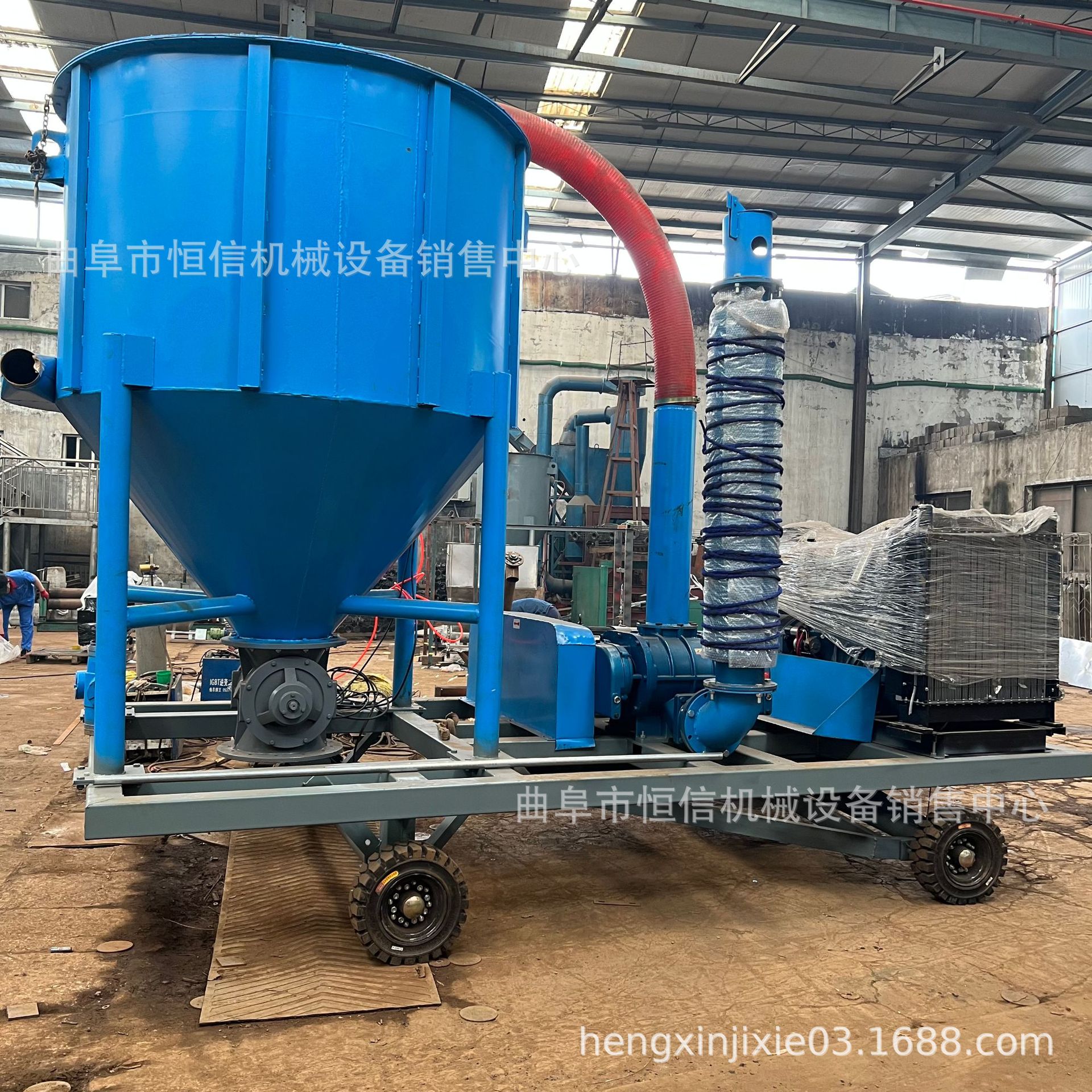 恒信200型石英砂气力吸沙机zcjb 木粉木屑远距离气力输送机 直供