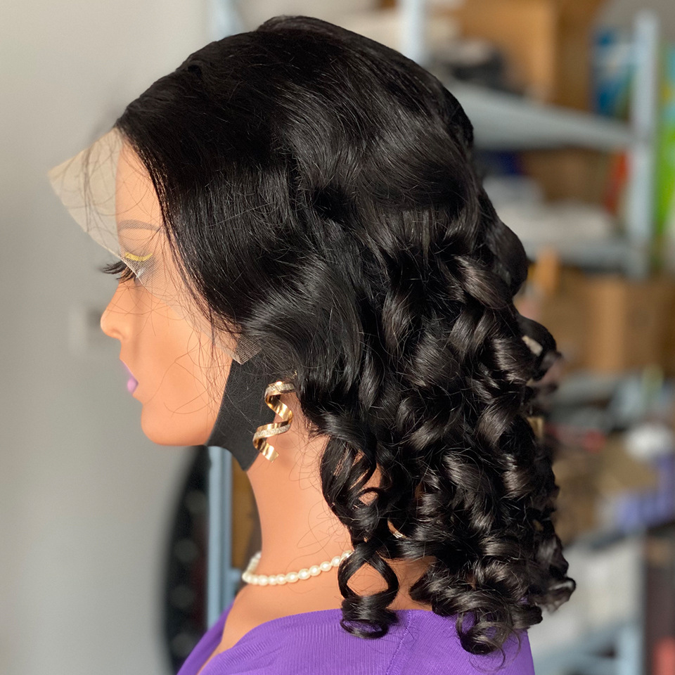 Vietnam Hoer Bouncy Curl Mënsch Hoer Perücken Humanhairwig_voghion.com