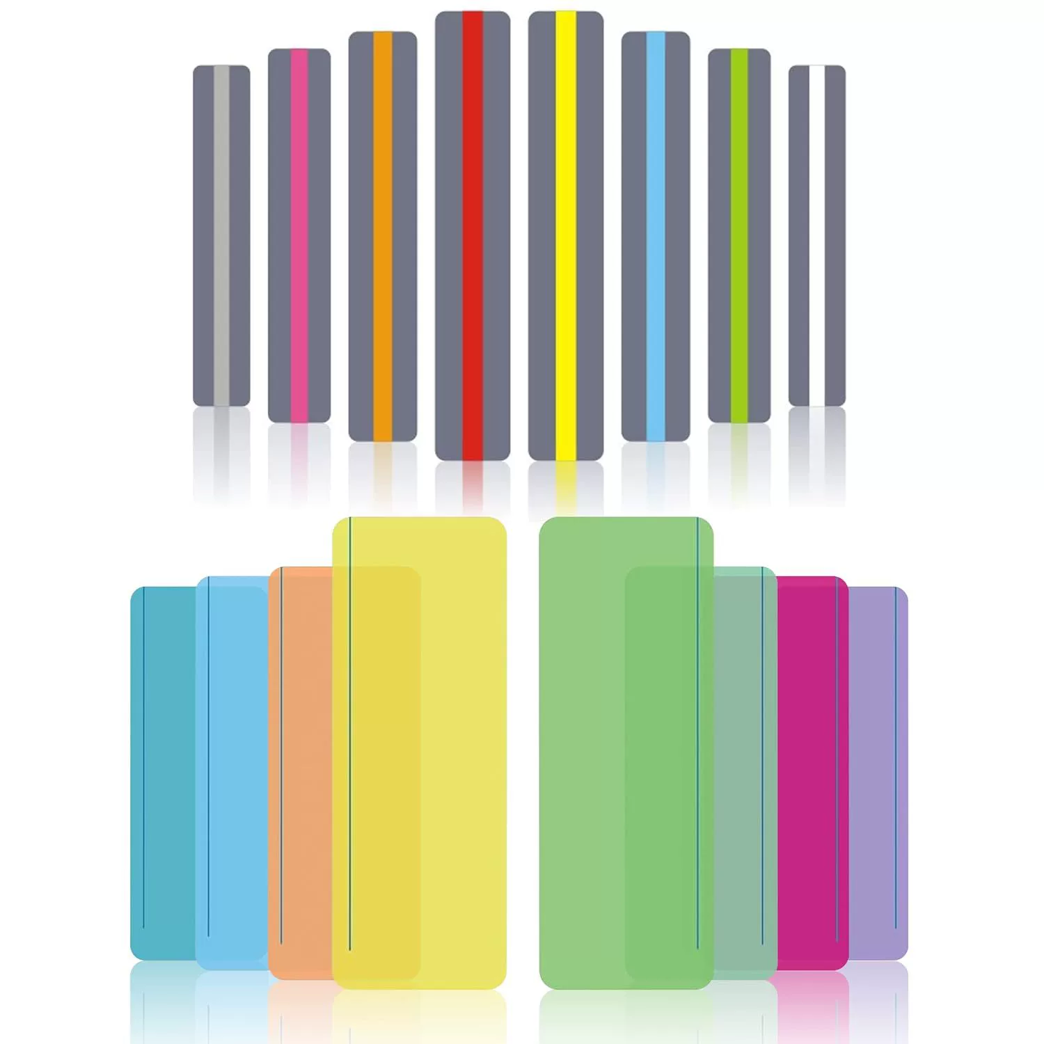 Plastic auxiliary reading, ruler, direct factory sales, (Physicals)