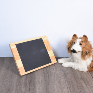 In stock wooden dog scratching board dog nail scraper wooden foldable pet toy dog claw nail care scratching board