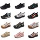 Summer Cohen Style Closed-Toe Sandals for Men and Women, Casual Beach Shoes for Outdoor Hiking, Wading, Non-Slip, Anti-Collision, and River Tracing