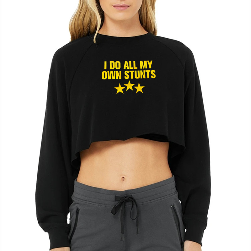 Letters Printed Short Long-Sleeved Cropped Sweatshirt NSOSY111525