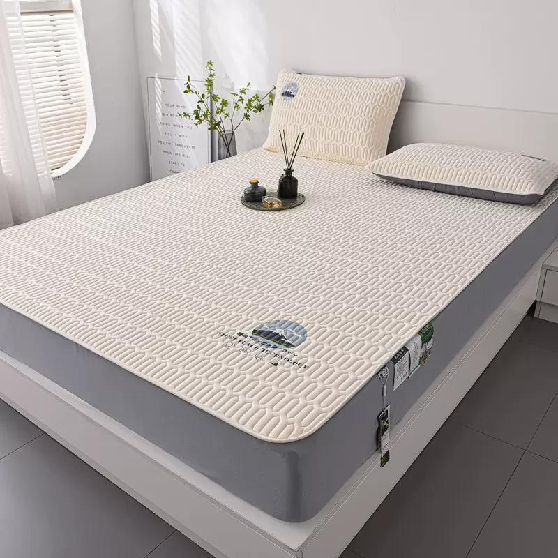 乳胶凉席三件套冰丝凉席空调席子加厚软席床笠款源头工厂一件批发