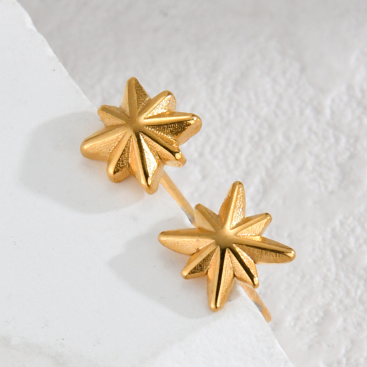 Holiday, Travel, Daily Occasion 1 Pair Simple Style Star Elephant Plating 304 Stainless Steel Ear Studs