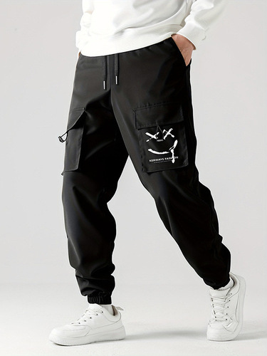 Cross-border exclusive 2024 new spring and autumn American style outdoor men's straight leg tie-in durable work pants casual sports pants