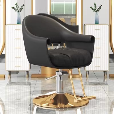 メーカー卸売り美髪椅子昇降回転ファッションカットシートパーマ染め椅子ヘアサロン専用理髪店椅子|undefined