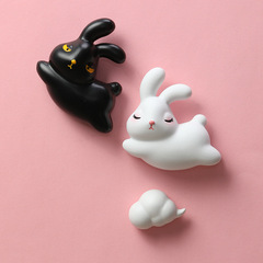 Rabbit Flying Forward Rapidly - Wholesale Cartoon Cute 3D Magnetic Sticker for Phone Case DIY Resin Accessory