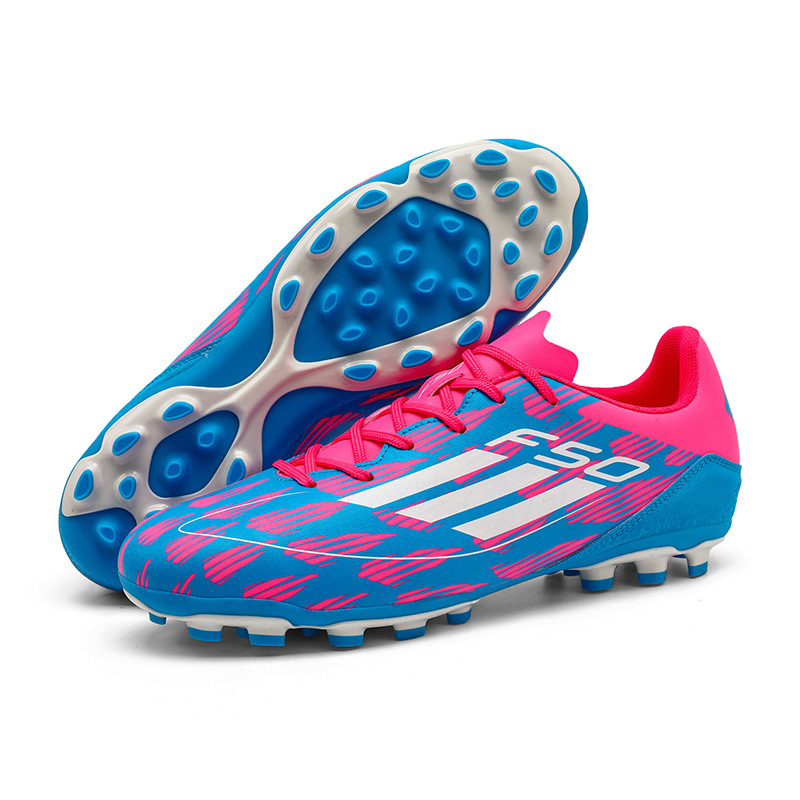 Nuevos zapatos de fútbol en polvo para niños, niños, niñas, adolescentes, adultos, uñas largas, uñas rotas, zapatos de entrenamiento para estudiantes de primaria y secundaria