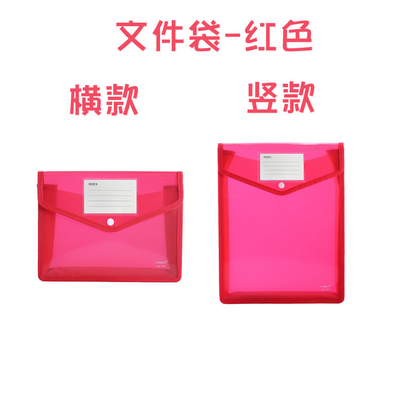 Bolsa de archivo tridimensional A4FC, bolsa de archivo transparente, bolsa de almacenamiento de papel de prueba para estudiantes, libro de datos de oficina grueso, gran capacidad