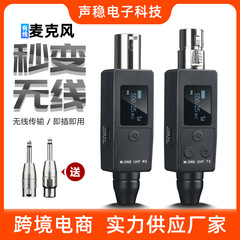 クロスボーダー専用無線手雷システム有線回転無線コンデンサ/可動マイクは48v電源に対応しています。