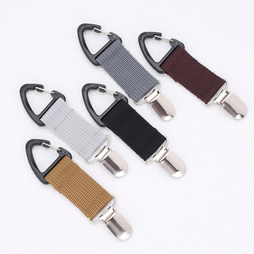 Outdoor travel multi-functional grass hat clip bag hat portable storage clip sun hat hanger anti-lost clip