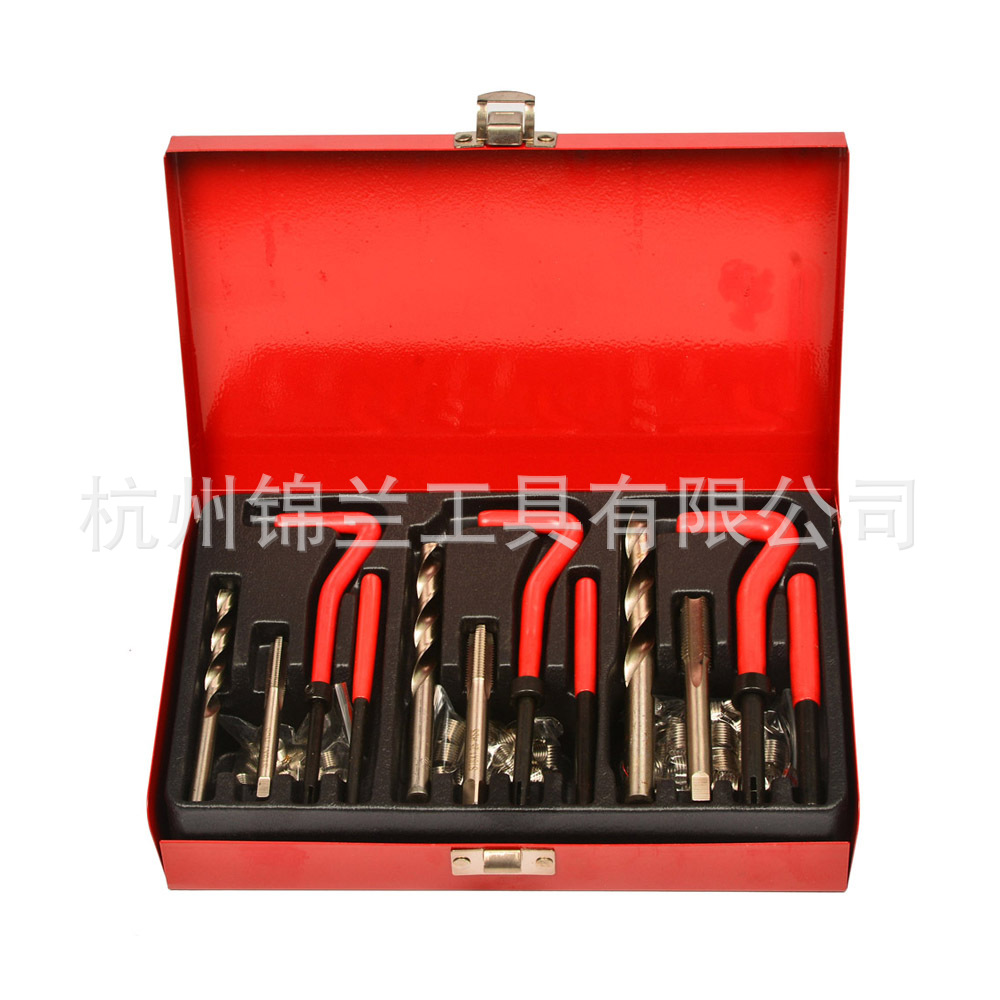 厂家直供88件套M6M8M10汽车螺纹修复工具组套汽修工具多功能