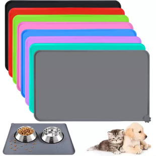 Now supply silicone pet placemat waterproof cat and dog mat cat mat car pet silicone mat feeding feeding mat