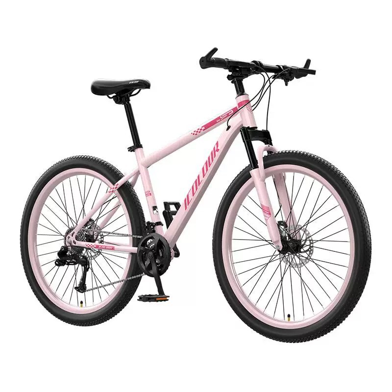 Mountain Bike for Adults, Women's Model, with Gears, for Teenagers, Road and Campus Use, Shock-Absorbing Bicycle, 24inch Model for Boys, for Junior High School Students Mountain Bike for Adults, Women's Model, with Gears, for Teenagers, Road and Campus Use, Shock-Absorbing Bicycle, 24inch Model for Boys, for Junior High School Students