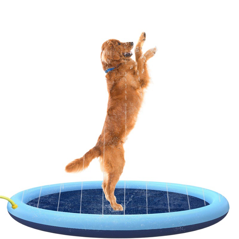 100CM150C170CM200CM de los niños al aire libre estera de pulverización de agua para mascotas estera de rociador de agua para mascotas