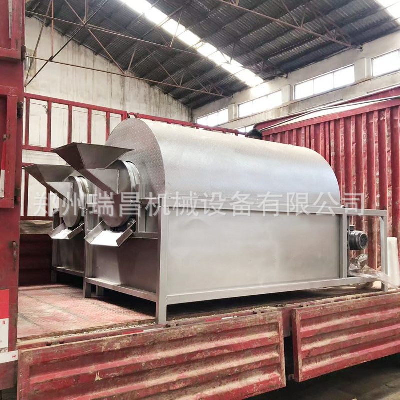 100斤烧柴炒辣椒机器 炒玉米瓜子花生电炒锅电加热炒籽机