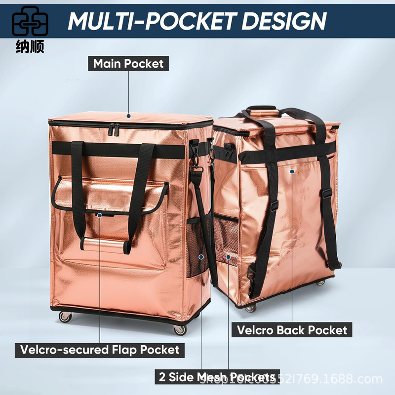 Reusable Wheeled Grocery Bag, Rolling Tote Bag, Shopping Trolley, Large Backpack Shopping Cart Reusable Wheeled Grocery Bag, Rolling Tote Bag, Shopping Trolley, Large Backpack Shopping Cart