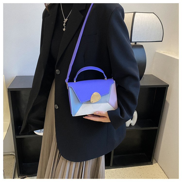 321g Weight Polyester Lining Material Metal Button Fashion Element Zipper Closure Type Single Shoulder Strap Strap Type Square Bag Bags Type Daily Occasion Pu Leather Material Women's Backpack Backpack Solid Color Pattern All Seasons Season Women'S Gender Streetwear Style Square Shape Small Size Women's Small All Seasons Pu Leather Streetwear Square Bag