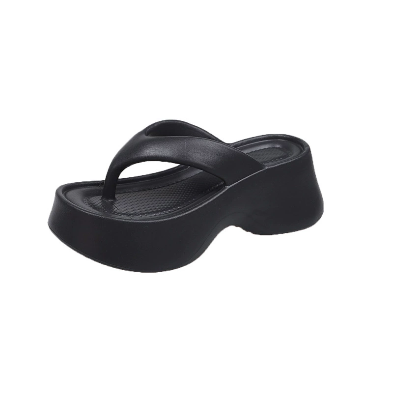 Flip flops, slippers, deodorized high fashionable footwear platform, soft sole