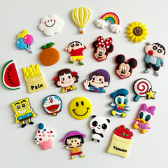 Cute Creative Cartoon Refrigerator Sticker Soft Rubber Magnetic Tape Magnet Early Education Children 3D Stereoscopic Sticker Whiteboard Wang Jin 